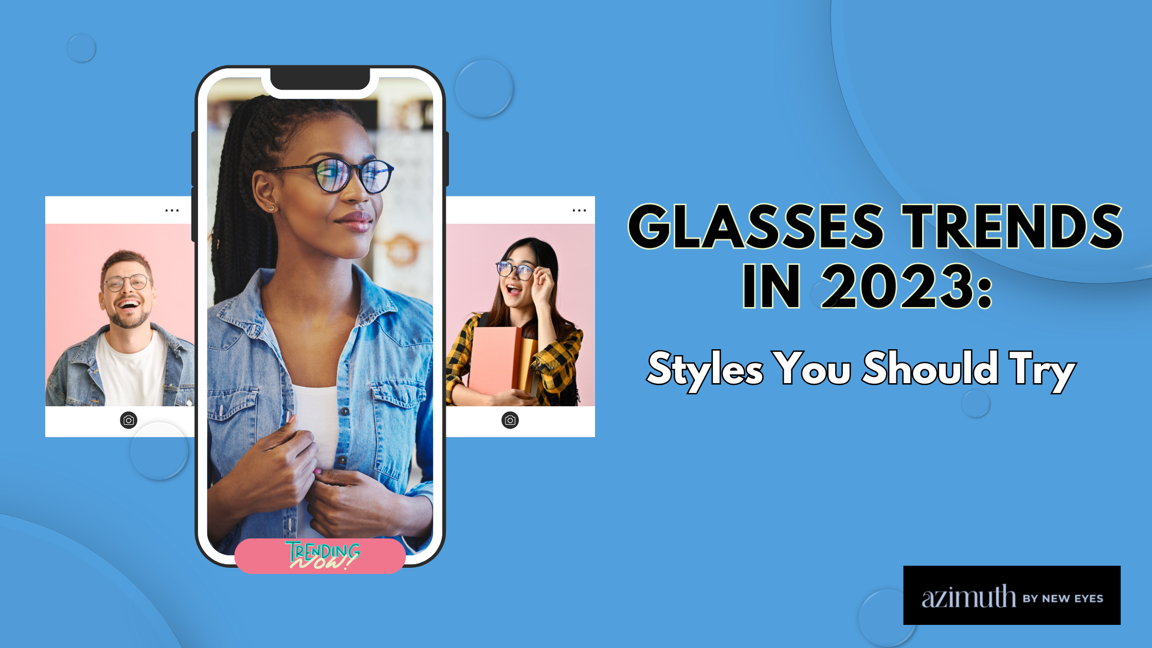 Best Glasses Shape for Round Face Makes Your Face Look Slimmer